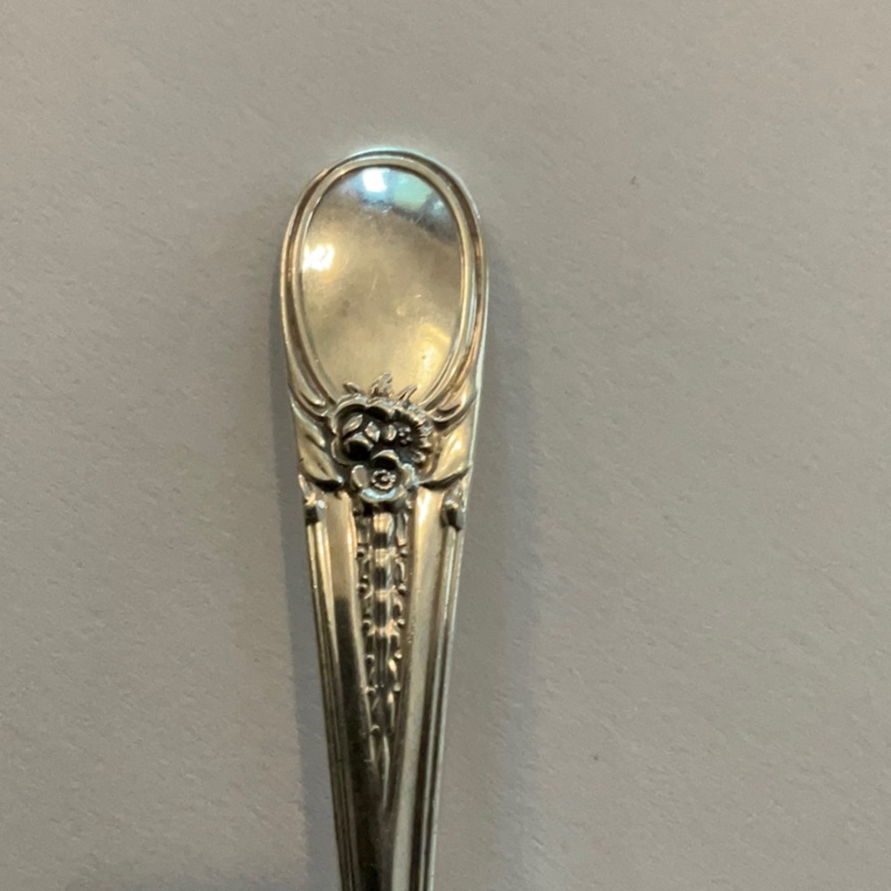 Vintage Georg Jensen, baby, spoon sterling silver